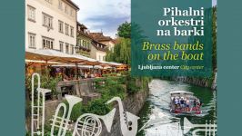 Glasba na vodi: Ljubljanica gosti pihalne orkestre Festivala ljubiteljske kulture 2026