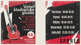 Večer študentske glasbe