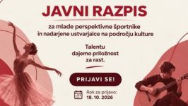 Rdeča žoga objavila javni razpis za mlade športnike in kulturnike