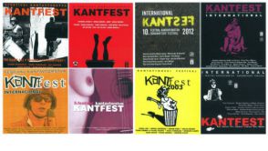 Naslovnice KANTfestovih izdaj