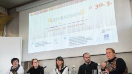 Tiskovna konferenca za Kulturni bazar 2017