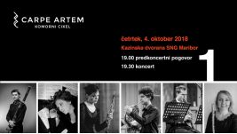 Sedma sezona cikla koncertov komorne glasbe Carpe artem - Absolutno!