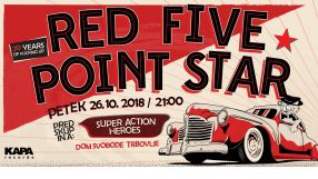 Red Five Point Star - turneja Red Five Point Star - turneja