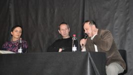 Katarina Juvančič, Peter Andrej in Jani Kovačič. (foto: Odzven)