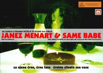 Plakat: Janez Menart &amp; Same babe