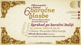 6. Filharmonični festival baročne glasbe - Sprehod po baročni Italiji