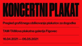 Razstava Koncertni plakat na plakatnem razstavišču Figovec