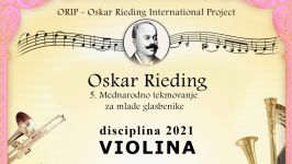 5. Mednarodno tekmovanje za mlade glasbenike Oskar Rieding
