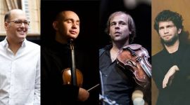Gottlieb Wallisch, Ilia Korol, Wolfram Fortin in Philipp Comploi