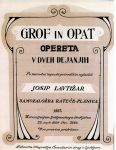 Josip Lavtižar: Grof in opat
