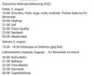 Defencing - časovnica