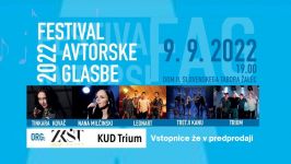 Festival avtorske glasbe 2022