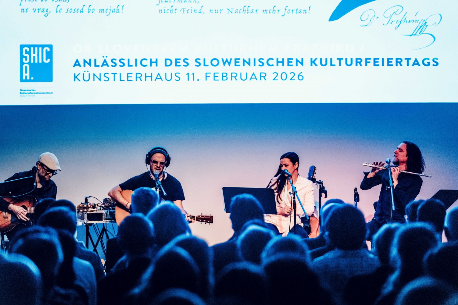 Koncert štirih (Gjurin, Lapajna, Bučar, Atanasovski) (foto: © Andrej Grilc)