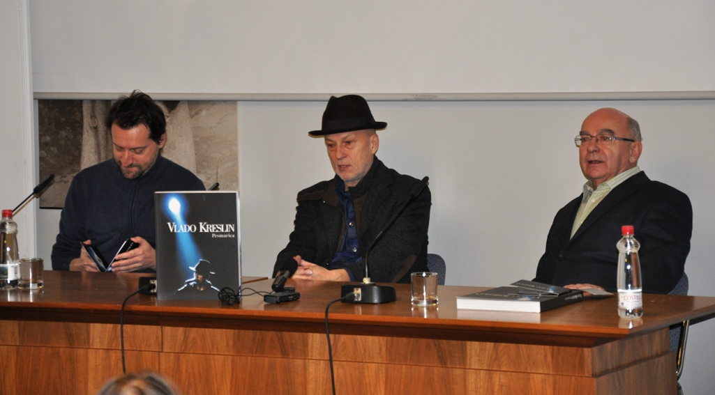 Bogdan Benigar, Vlado Kreslin in Mitja Rotovnik. (foto: Odzven)