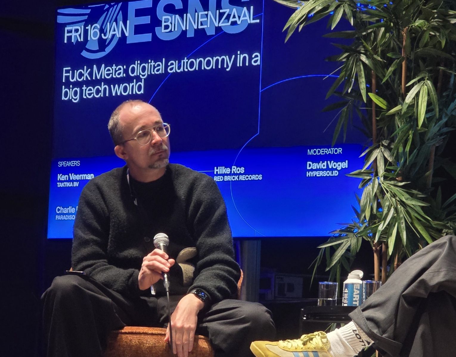 Okrogla miza Fuck Meta: Digital Autonomy ina Big Tech World (foto: jaša Bužinel)